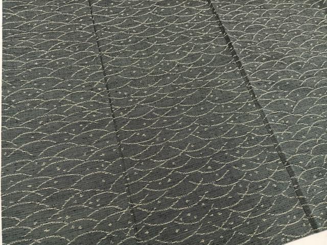 平和屋着物■上質な紬　露芝文　正絹　逸品　BAAX8331mz