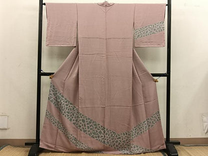 平和屋着物■訪問着　絞り　幾何学文様　正絹　逸品　未使用　BAAX8343mz
