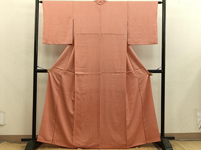 平和屋着物■江戸小紋　鮫小紋柄　正絹　逸品　BAAX8357mz