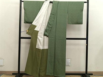平和屋着物■江戸小紋　鮫小紋柄　正絹　逸品　BAAX8362mz
