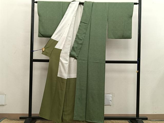 平和屋着物■江戸小紋　鮫小紋柄　正絹　逸品　BAAX8362mz