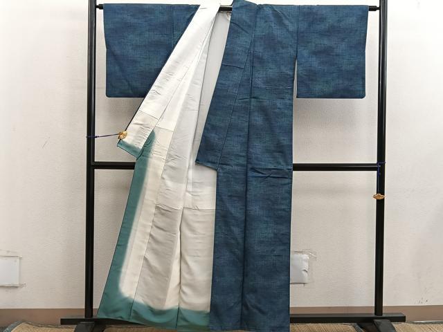 平和屋着物■上質な紬　霞文　正絹　逸品　BAAX8403mz