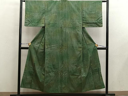 平和屋着物■上質な紬　霞文　正絹　逸品　BAAX8408mz