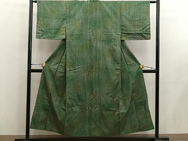 平和屋着物■上質な紬　霞文　正絹　逸品　BAAX8408mz