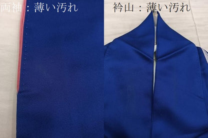 平和屋着物■訪問着　孔雀花文　暈し染め　金糸　正絹　逸品　BAAX8441mz