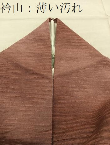平和屋着物■上質な紬　霞文　正絹　逸品　BAAX8446mz