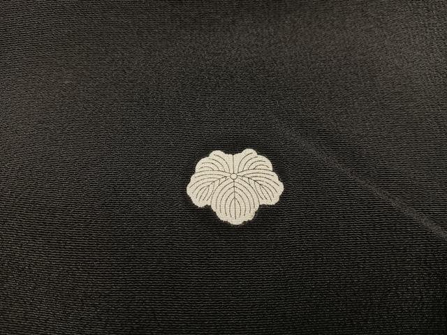 平和屋着物■豪華黒留袖　作家物　人物花文　正絹　逸品　BAAX8448mz