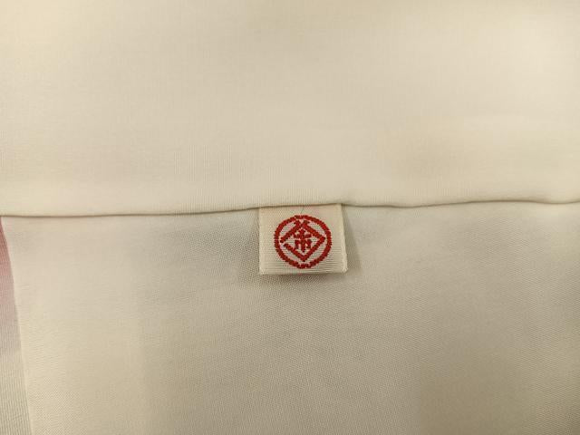 平和屋着物■上質な小紋　橘文　正絹　逸品　BAAX8474mz