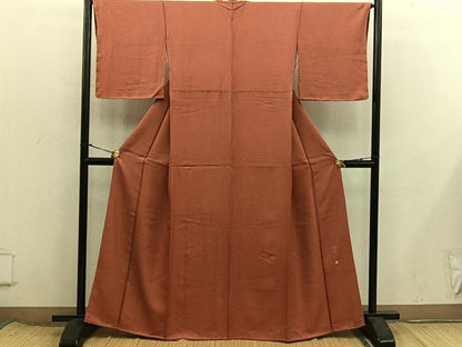 平和屋着物■伝統工芸師　服部光擴　江戸小紋　鮫小紋柄　正絹　逸品　未使用　BAAX8479mz