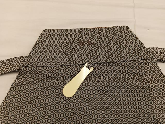 平和屋着物●男性　行灯袴　亀甲文　正絹　逸品　BAAX8481mz