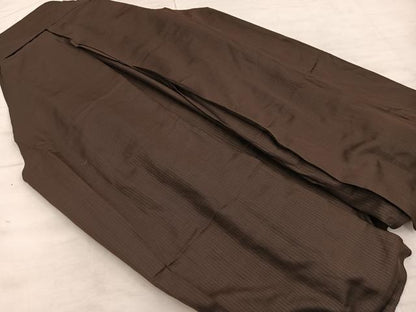 平和屋着物▼男性　行灯袴　縞　正絹　逸品　BAAX8482mz