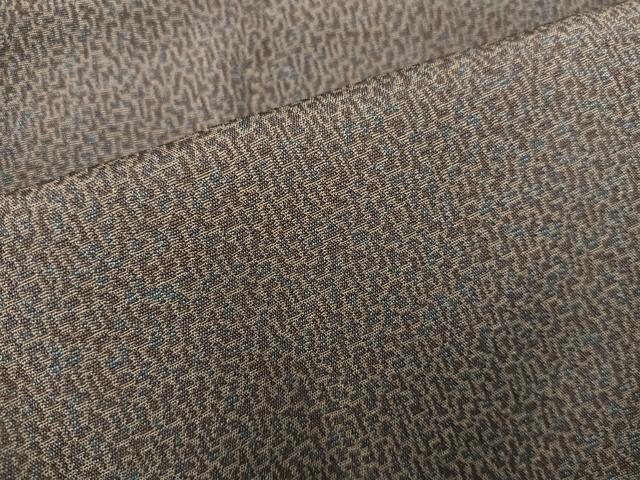 平和屋着物●男性　行灯袴　幾何学文様　正絹　逸品　BAAX8483mz