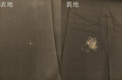 平和屋着物▼男性　行灯袴　縞　正絹　逸品　BAAX8484mz