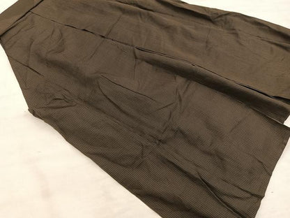 平和屋着物▼男性　行灯袴　縞　正絹　逸品　BAAX8487mz