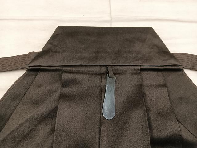 平和屋着物▼男性　行灯袴　縞　正絹　逸品　BAAX8489mz