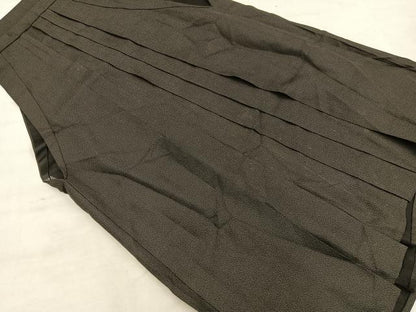 平和屋着物▼男性　行灯袴　幾何学文様　正絹　逸品　BAAX8496mz