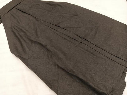 平和屋着物▼男性　行灯袴　幾何学文様　正絹　逸品　BAAX8496mz