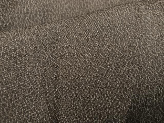 平和屋着物▼男性　行灯袴　幾何学文様　正絹　逸品　BAAX8496mz