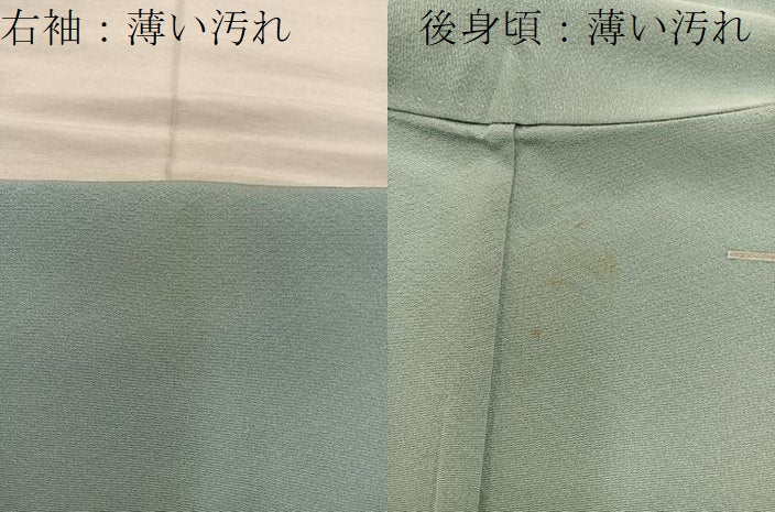 平和屋着物■訪問着　友禅　作家物　枝梅松文　暈し染め　正絹　逸品　BAAX8502mz