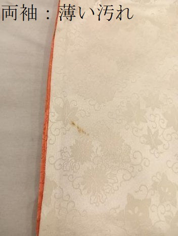 平和屋着物■豪華振袖　駒刺繍　菊花文　金彩　正絹　逸品　BAAX8503mz