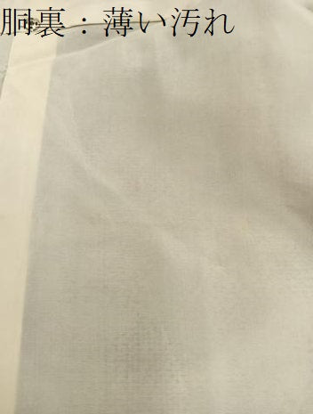 平和屋着物■上質な紬　草花文　正絹　逸品　BAAX8507mz