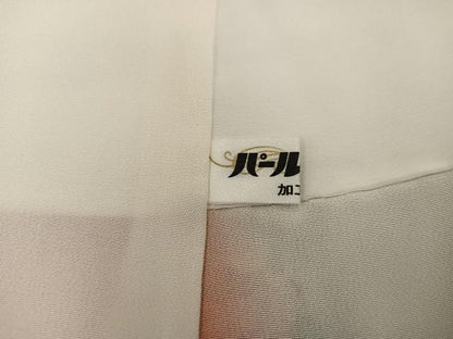 平和屋着物■上質な小紋　枝花文　正絹　逸品　未使用　BAAX8526mz