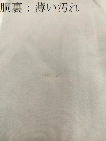 平和屋着物■上質な紬　草葉文　正絹　逸品　BAAX8538mz