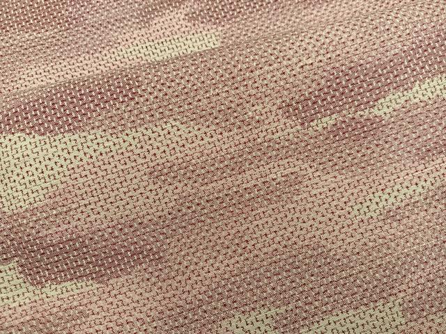 平和屋着物■上質な紬　霞文　正絹　逸品　BAAX8539mz