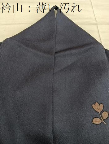 平和屋着物■訪問着　草花文　金彩　正絹　逸品　BAAX8549mz