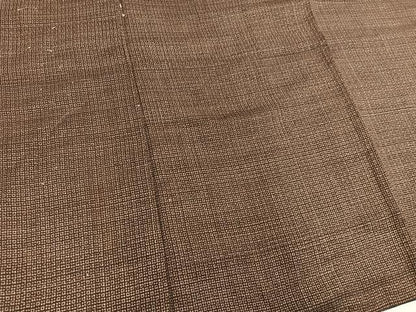 平和屋着物■男性　紬　絣文様　正絹　逸品　BAAX8554mz