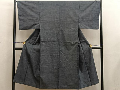 平和屋着物■男性　本場大島紬　100亀甲　総詰め　正絹　逸品　BAAX8555mz
