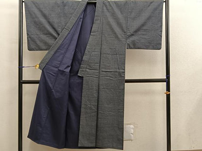 平和屋着物■男性　本場大島紬　100亀甲　総詰め　正絹　逸品　BAAX8555mz