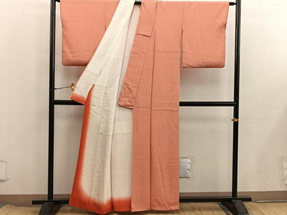 平和屋着物■江戸小紋　鮫小紋柄　正絹　逸品　BAAX8559mz