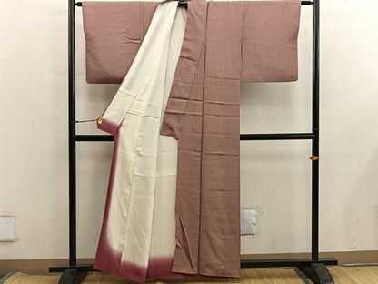 平和屋着物■江戸小紋　立涌文様　正絹　逸品　BAAX8568mz