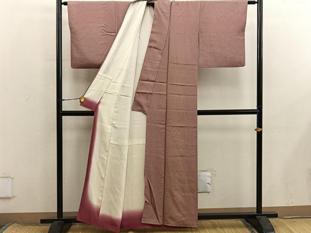 平和屋着物■江戸小紋　立涌文様　正絹　逸品　BAAX8568mz
