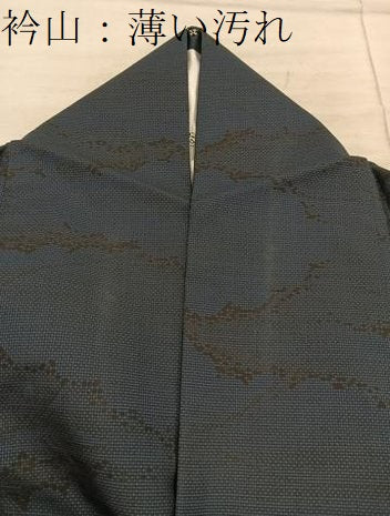 平和屋着物■本場大島紬雲重ね文　正絹　逸品　BAAX8577mz