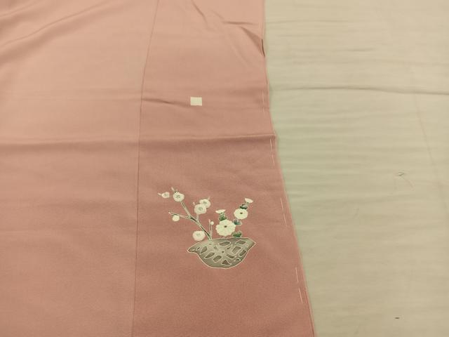 平和屋着物■色留訪問着　花籠文　暈し染め　仮絵羽　逸品　未使用　BAAX8580mz