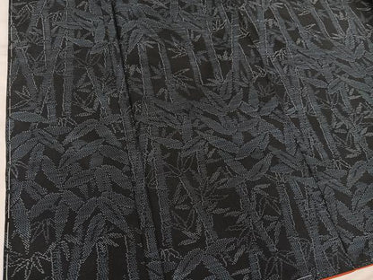 平和屋着物■本場大島紬　笹竹文　正絹　逸品　未使用　BAAX8604mz