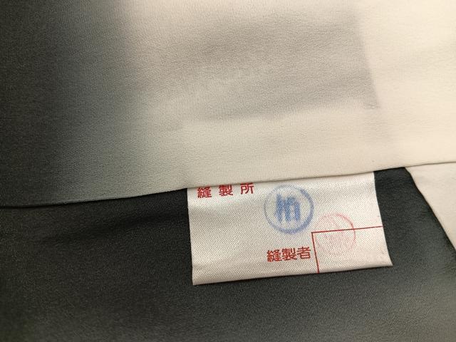 平和屋着物■訪問着　エ霞扇面花文　たたき染め　金彩　正絹　逸品　BAAX8609mz