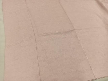 平和屋着物■上質な色無地 草花地紋 ときがら茶色 さが美扱い 正絹 逸品 BAAX8617mz
