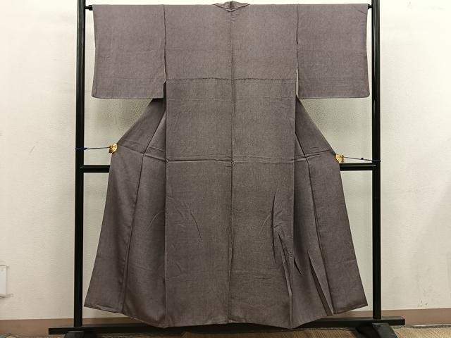 平和屋着物■江戸小紋　鮫小紋柄　正絹　逸品　BAAX8623mz