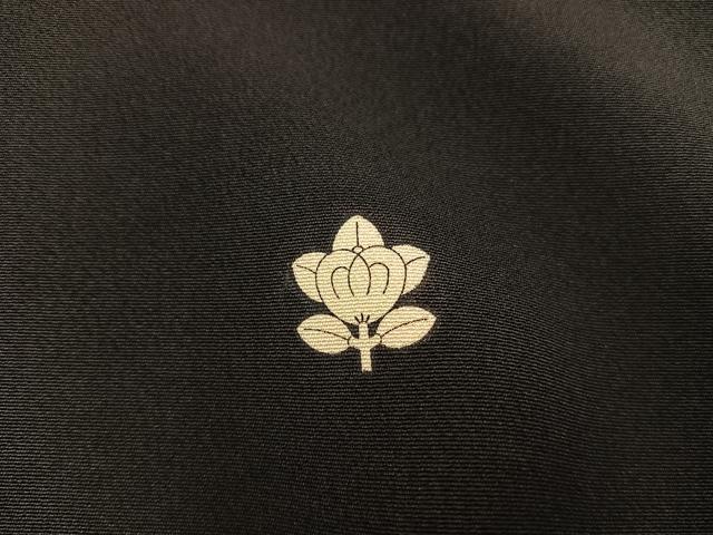 平和屋着物■豪華黒留袖　刺繍　花車文　金彩　正絹　逸品　BAAX8638mz