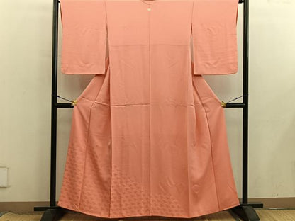 平和屋着物■豪華色留袖　流水地紋　黄丹色　正絹　逸品　BAAX8639mz
