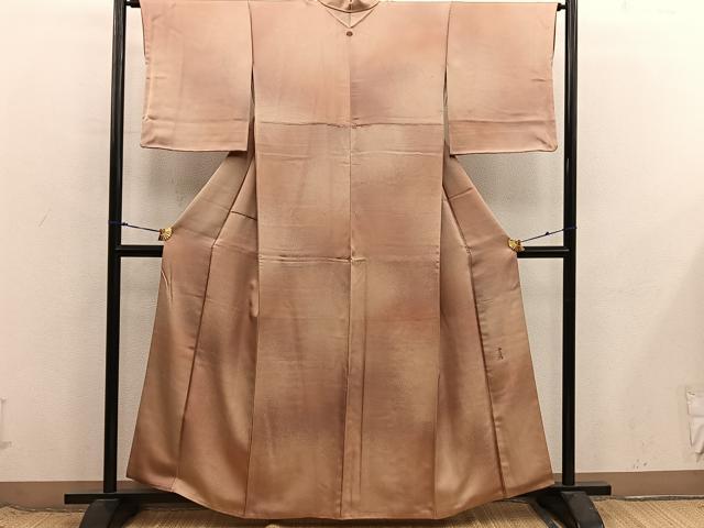 平和屋着物■上質な小紋　作家物　霞文　暈し染め　正絹　逸品　BAAX8652mz