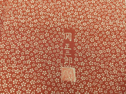 平和屋着物■伝統工芸士　関正三郎　江戸小紋　小花尽くし　正絹　逸品　BAAX8713mz