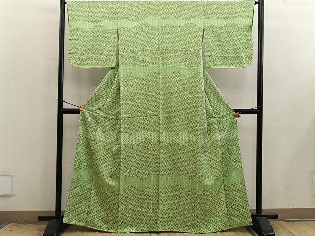 平和屋着物■訪問着　青海波　正絹　逸品　BAAX8719mz