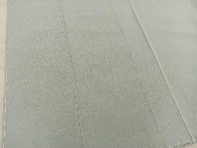 平和屋着物●上質な色無地　利久白茶色　高島屋扱い　正絹　逸品　BAAX8747mz