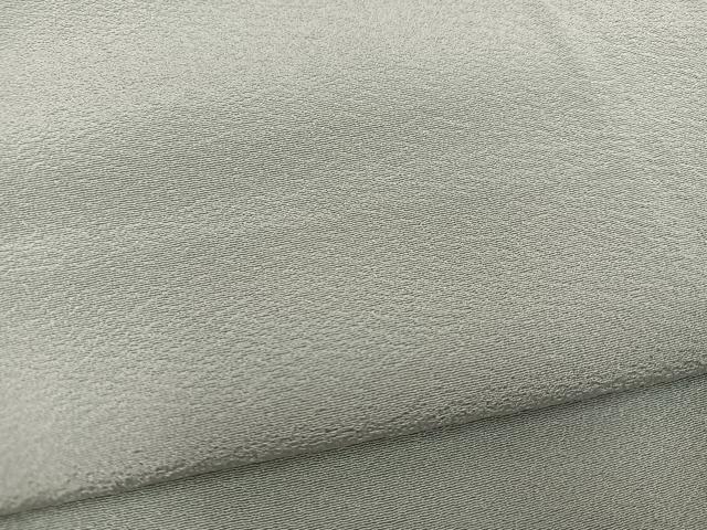 平和屋着物●上質な色無地　利久白茶色　高島屋扱い　正絹　逸品　BAAX8747mz