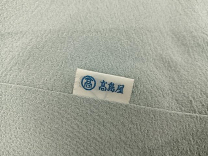 平和屋着物●上質な色無地　利久白茶色　高島屋扱い　正絹　逸品　BAAX8747mz