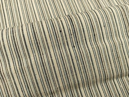 平和屋着物■上質な紬　縞　正絹　逸品　BAAX8756mz